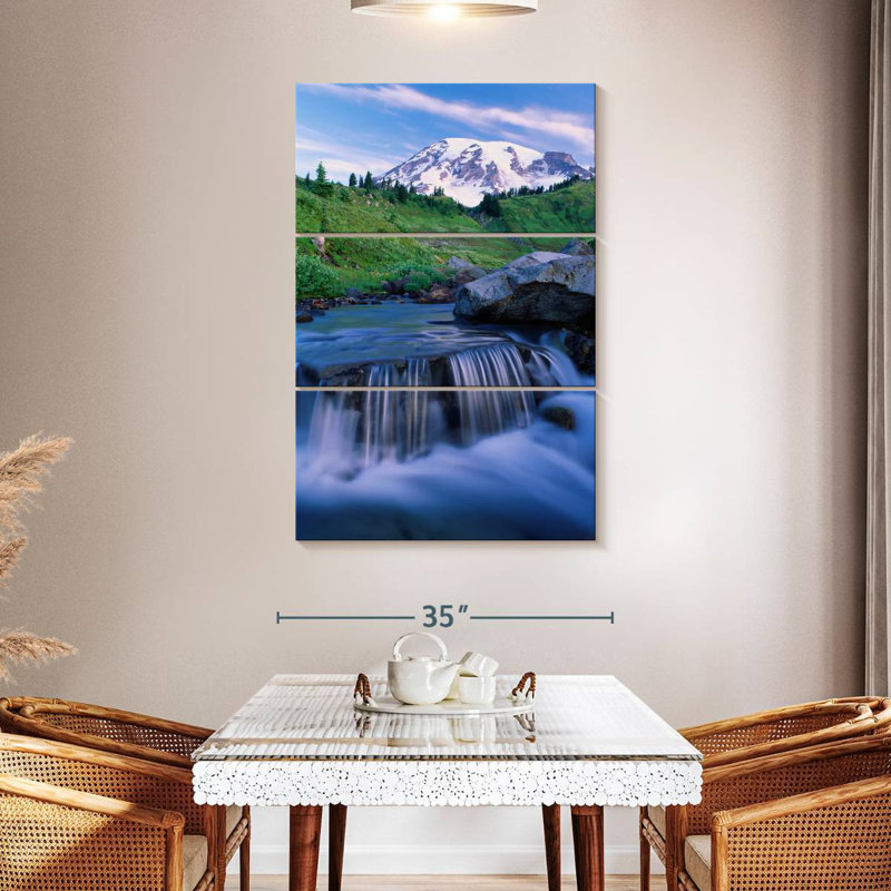 Alvord Mount Rainier Scene, 50" H x 32" W