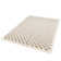 Tapscott Soft High Pile Machine Woven Chequered Beige/White Rug