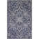 Nathalia Geometry Handmade Tufted Cotton/Wool Navy Blue Area Rug