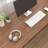 Walnut Rectangular Solid Wood desk-1850056083