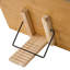 MDF, Pine Wood Free Standing Magazine Rack