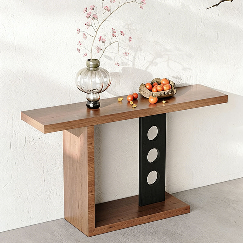 Console Retro Minimalist Art, H 29,53 po x l 55,12 po x P 13,78 po