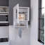 Armoire murale Swarup avec trois tablettes