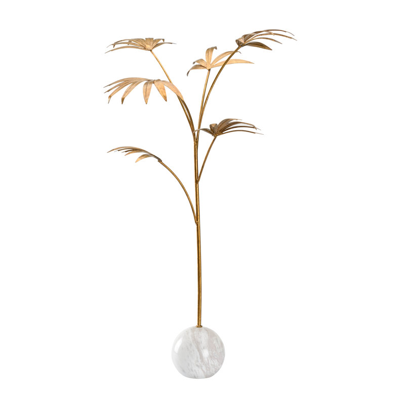 Leaf Sculpture, Antique Gold