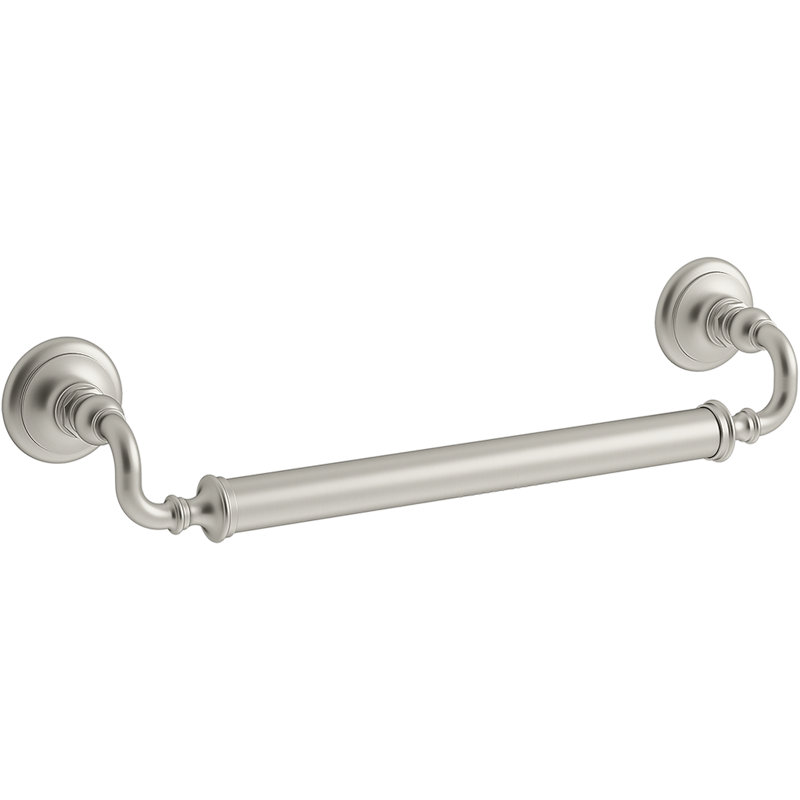 Kohler Artifacts Grab Bar, Vibrant Brushed Nickel, 24"W