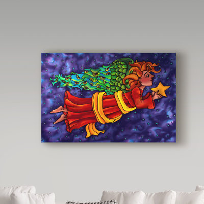 «Angel», reproduction d'art acrylique sur toile tendue Gulabsha