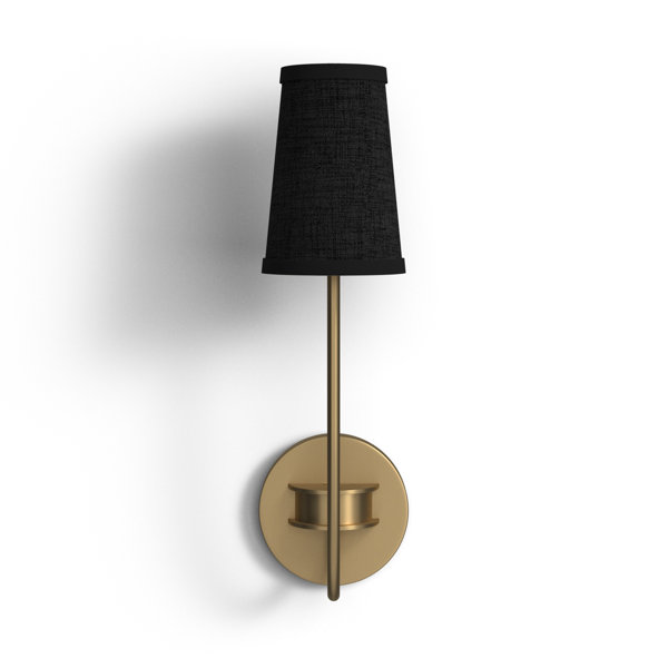 Seeley Single Light Dimmable Armed Sconce