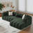 Daventry Channel-Tufted Bouclé L-Shaped Sectional Sofa & Chaise With Accent Pillows-131499236