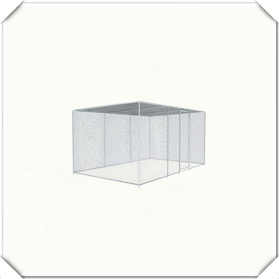 Chicken Coop Run Pen Outdoor Bird Aviary Parrot Pet Cage
