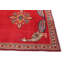 Tapis oriental rouge unique 4X9 One-of-a-Kind
