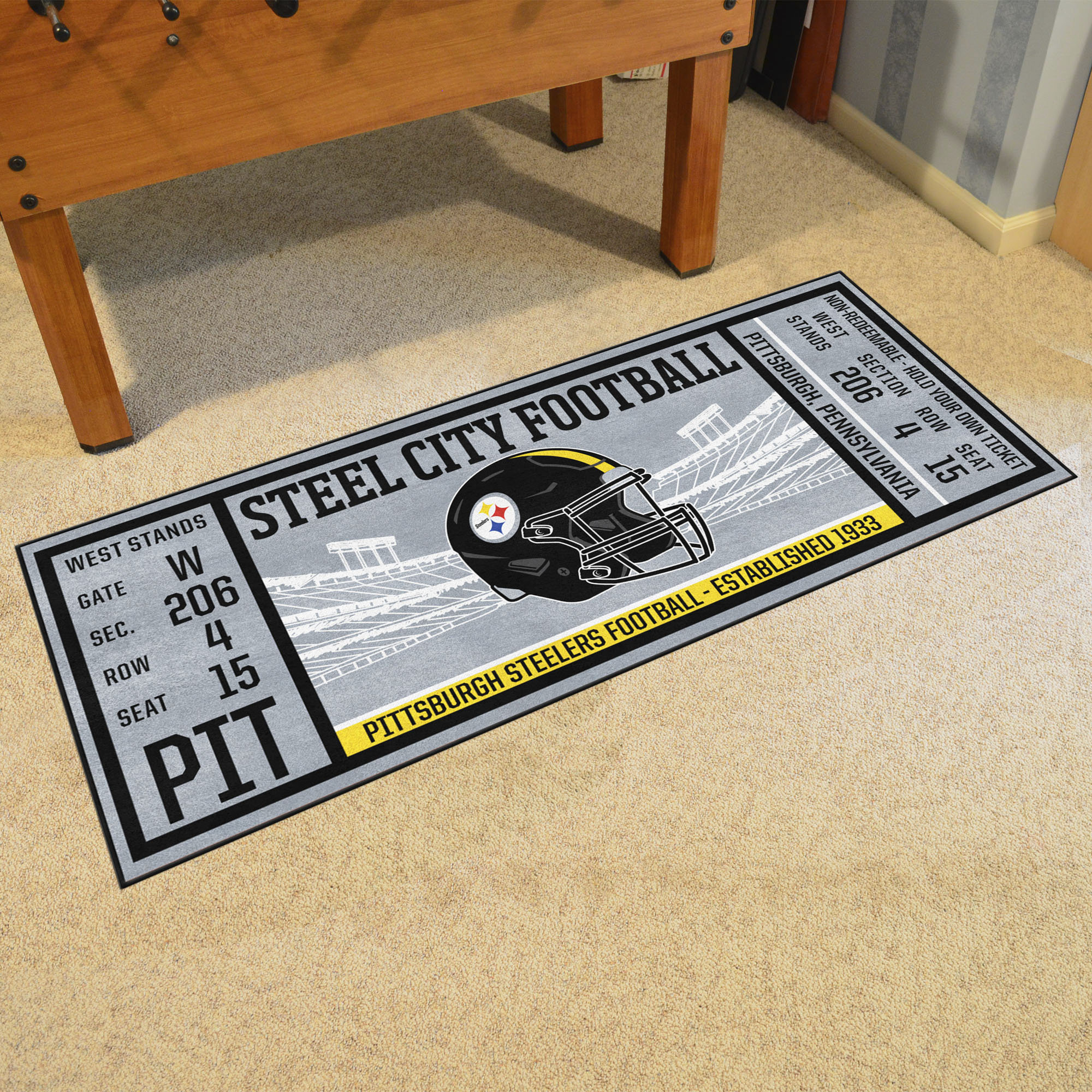 FANMATS NFL Non-Slip Outdoor Doormat & Reviews