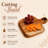 Handmade Acacia Wood Cutting Board Chopping Serving Paddle Board