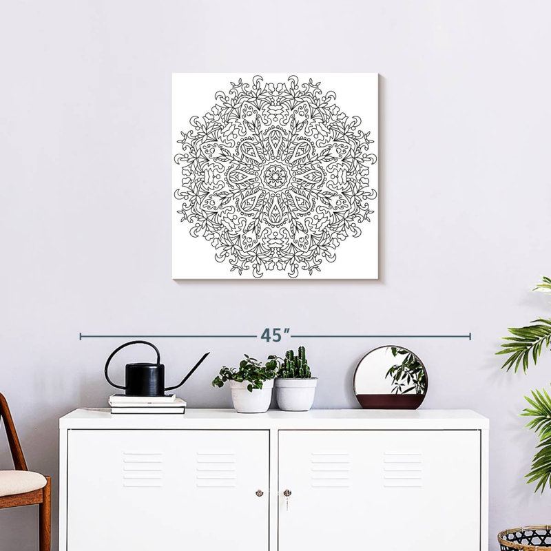 Kerner Boho Floral Mandala