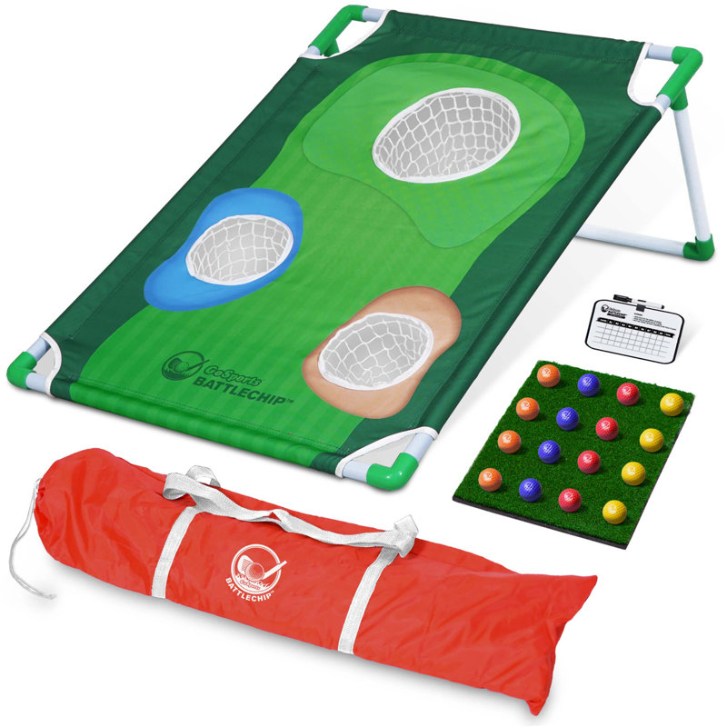 Jeu de cornhole de golf 3 pi x 2 pi dans la cour arrière