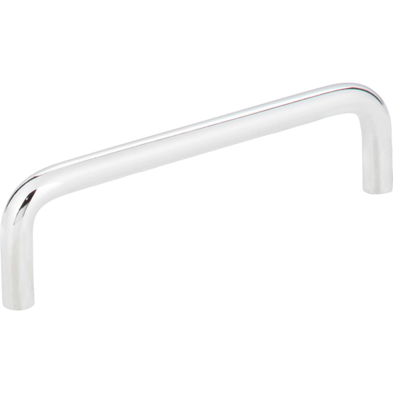 Torino 4" Center to Center Bar Pull, Polished Chrome