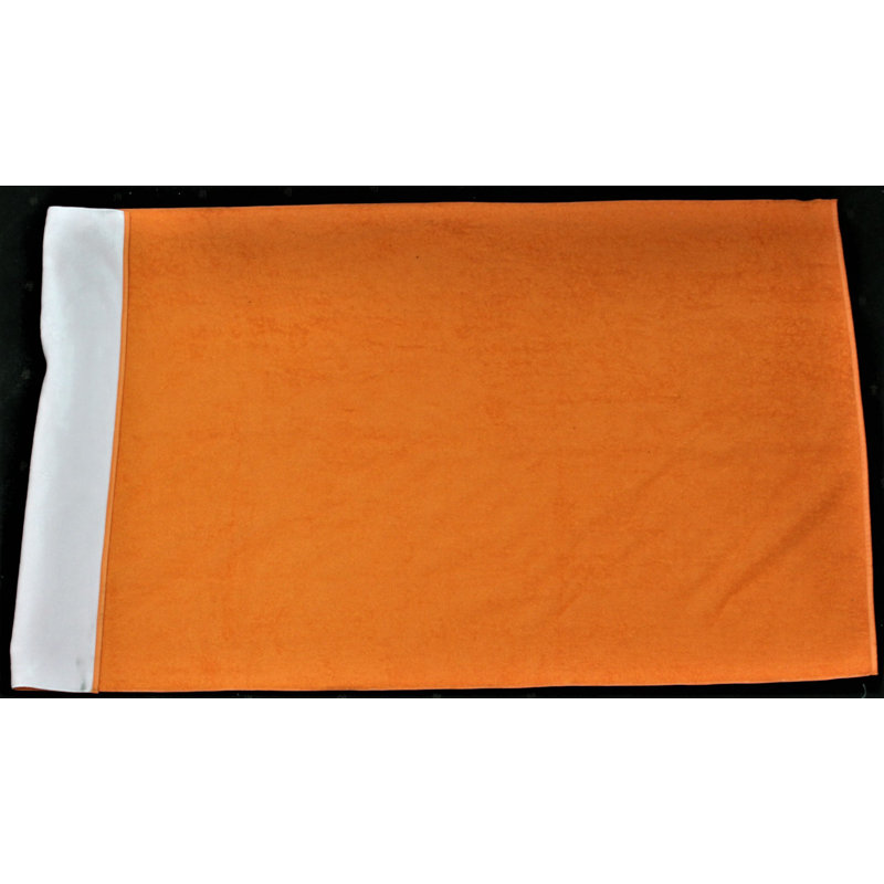 Serviette de plage 100% coton Anouk, Orange