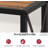 Narrow Entrance Sofa Table With Shelf