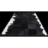 Cowhide Abstract Area Rug