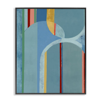 «Funky Blue Arches», estampe numérique de Pippin Schupbach