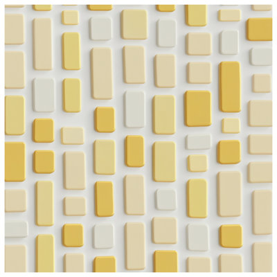 Édredon jaune beige rectangulaire