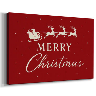 Fireside Carols Carol-Premium, toile tendue avec châssis