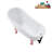 53.1'' x 25.6'' Soaking Acrylic Bathtub-90763180-76275069