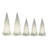 Battery Operated Crystal Trees - 5 Count