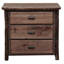 Commode à trois tiroirs Fireside Lodge Hickory - Espresso - Premium Line-14234525