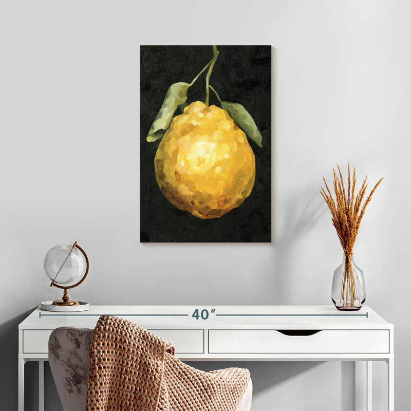 Yarlin Dark Lemon II, 24" H x 16" W