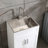 24In Stainless Steel Washing Sink W/ Faucet Hoses And Drain Head Only(Update)