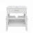 30" Bathroom Vanity with Sink, Soft Close Doors, Adjustable Shelf, Solid Wood Legs, White-2014071073
