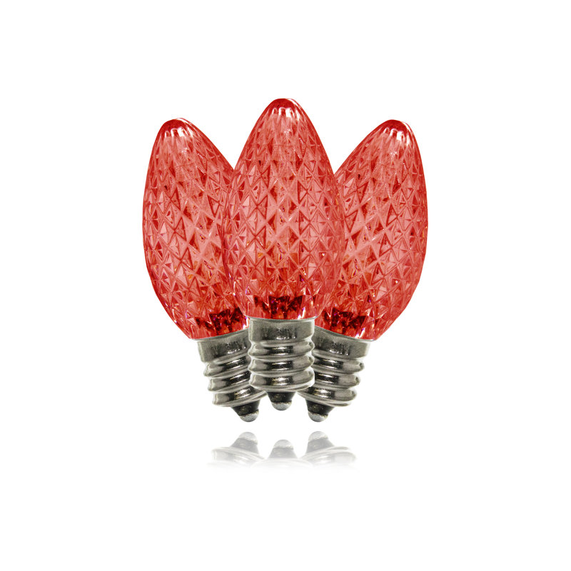Équivalent 25 watts, led c7, ampoule à intensité réglable, base e12/candélabre