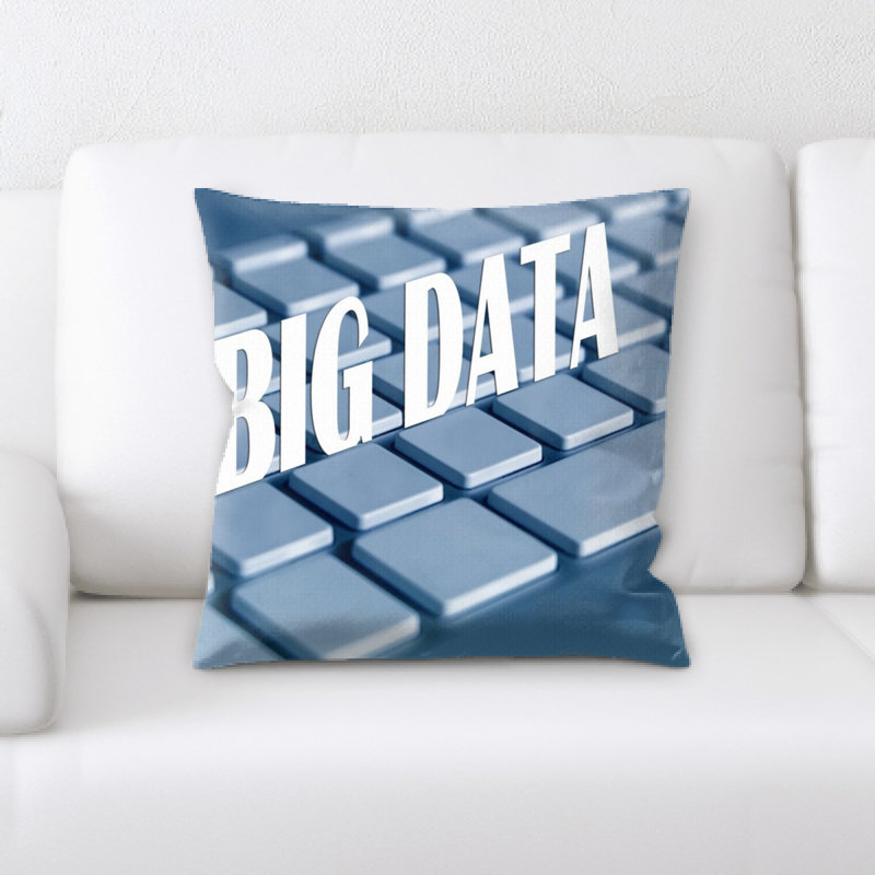 Grand coussin décoratif