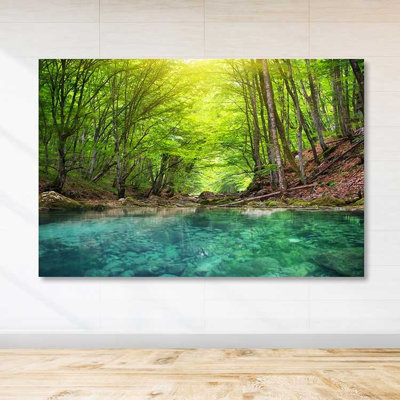 Peinture décorative sur toile