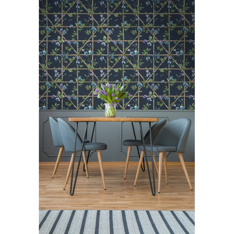 Papier peint Trailer Floral Trellis