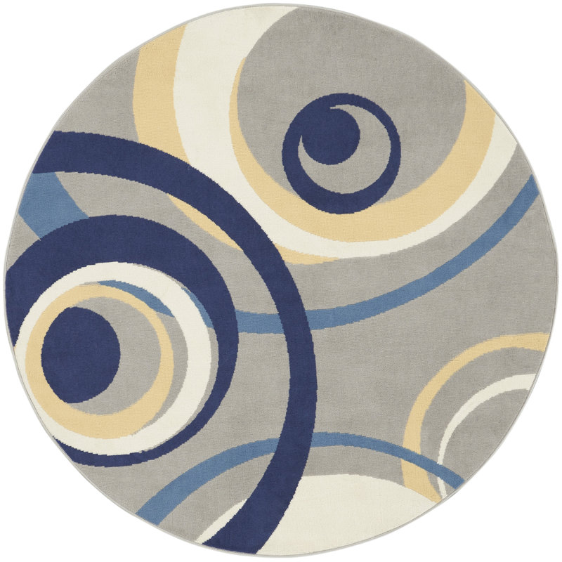 Zakirah Indoor Rug, Round 5'3"