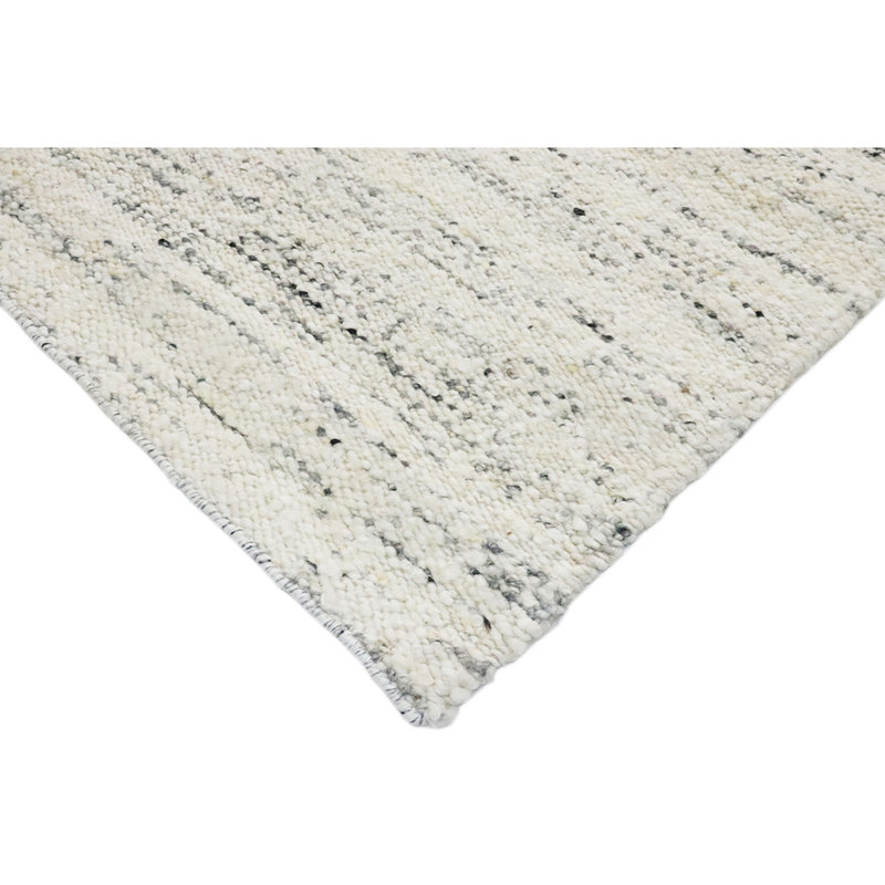 Hand Knotted Wool Area Rug, Rectangle 6' x 9'