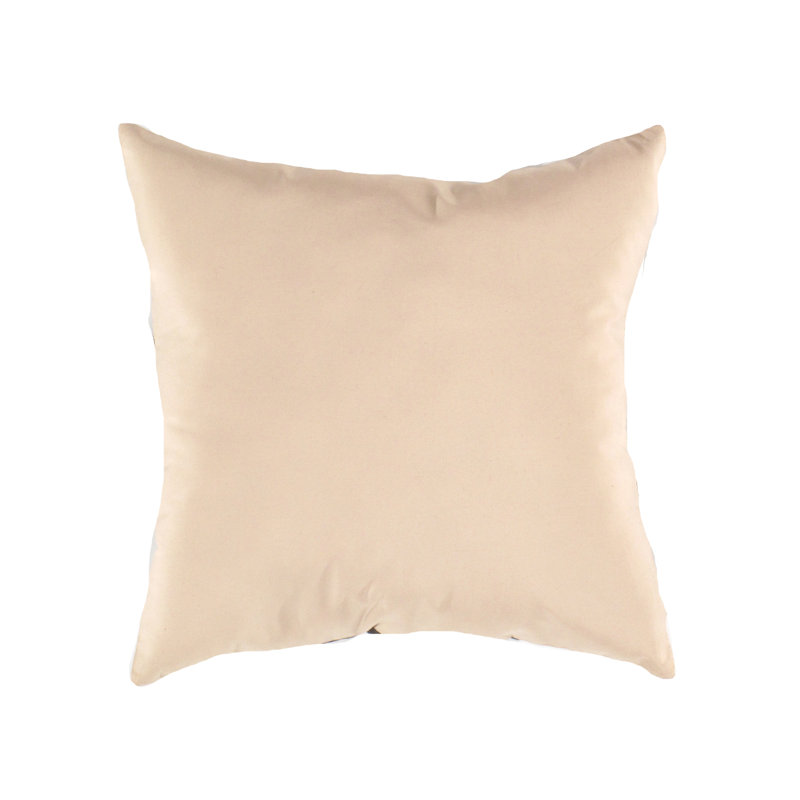 Square Pillow Cover & Insert, Brown