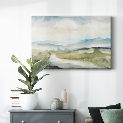 Sleepy Stream-Gallery Wrapped Canvas
