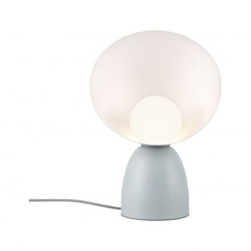 Metal Novelty Lamp, Grey, Grey