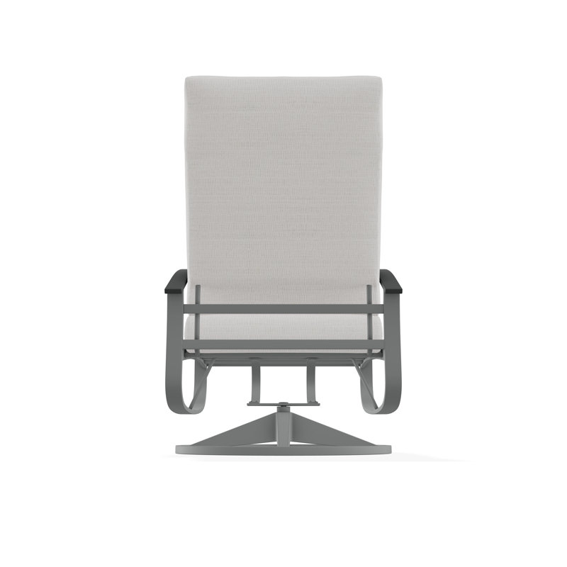 Belle Isle Outdoor Lounge Chair, Black, Tabloid Cloud
