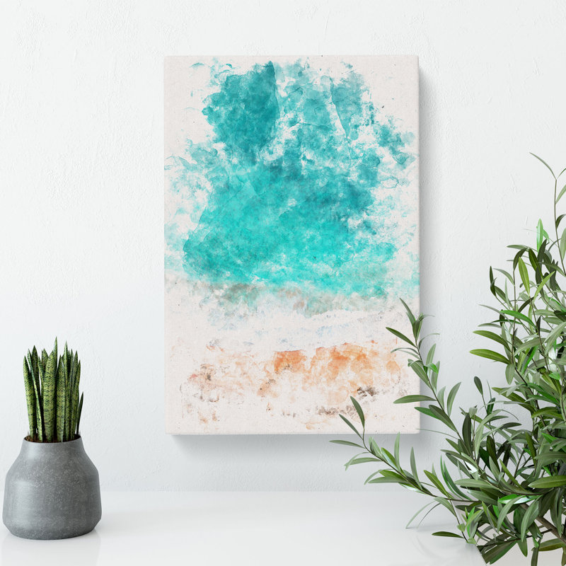 Sydney Australia Beach - Wrapped Canvas Painting, 91cm H x 60cm W x 3cm D