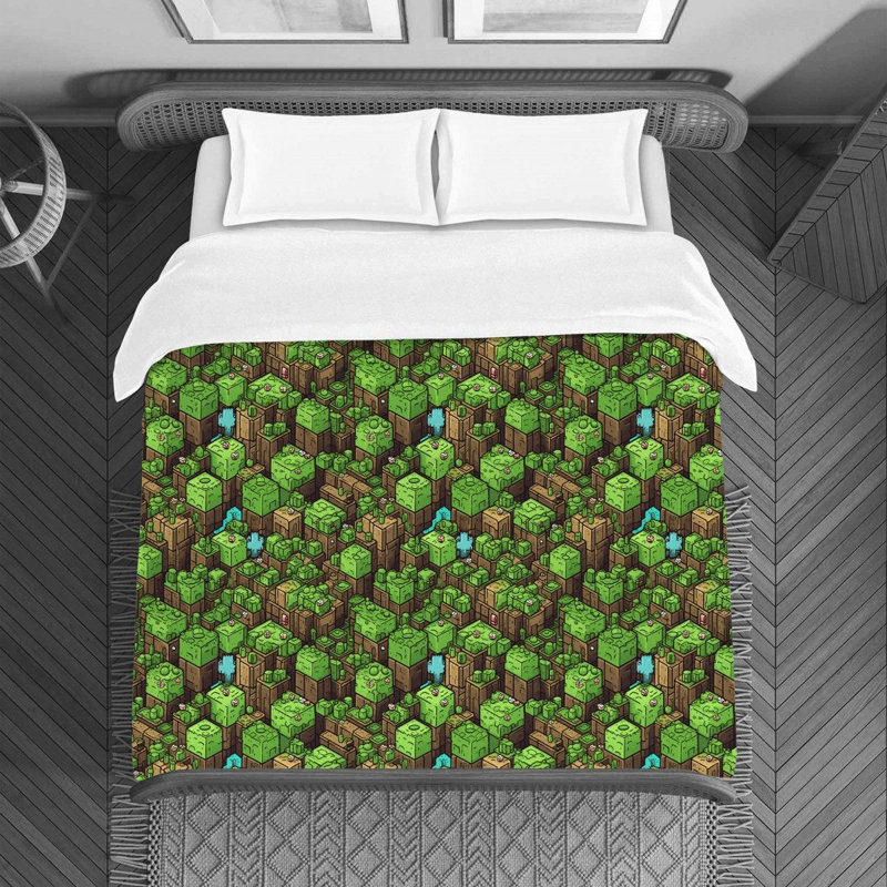 Minecraft Duvet Cover, King Duvet Cover