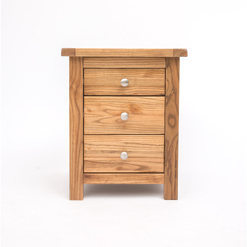 Robichaux 45cm W Plywood / Laminate Board Bedside Table