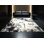 Tapis beige doux et moelleux en flamme flamme olympique classique Ellman