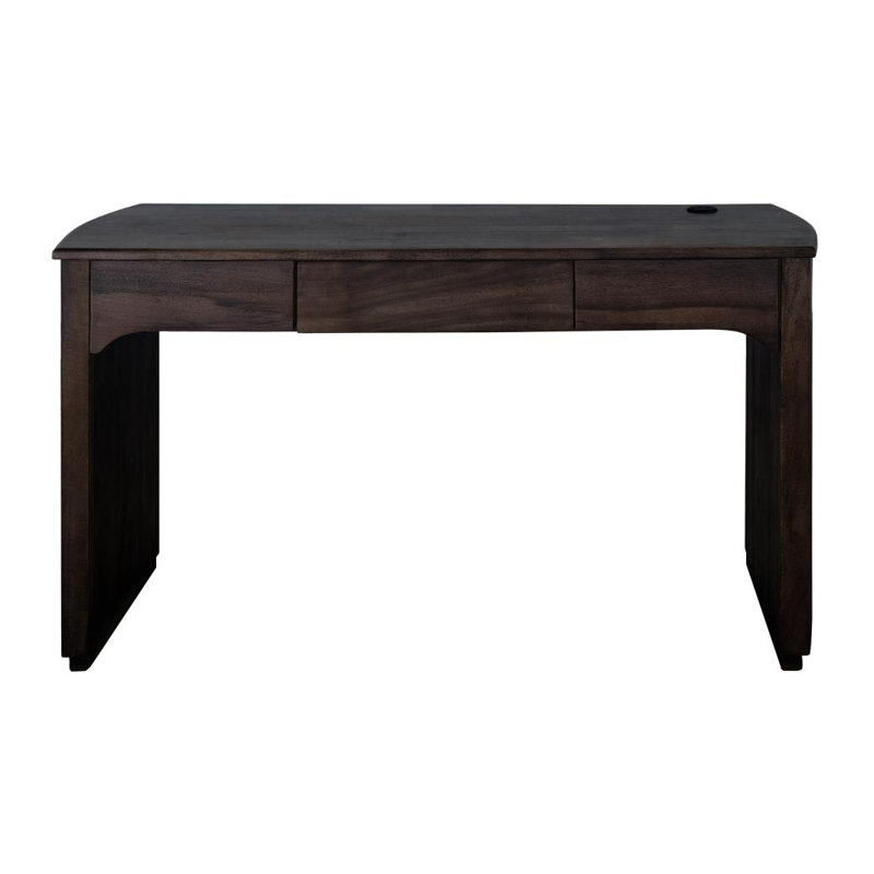 Bureau 3 tiroirs foncé Mezquite