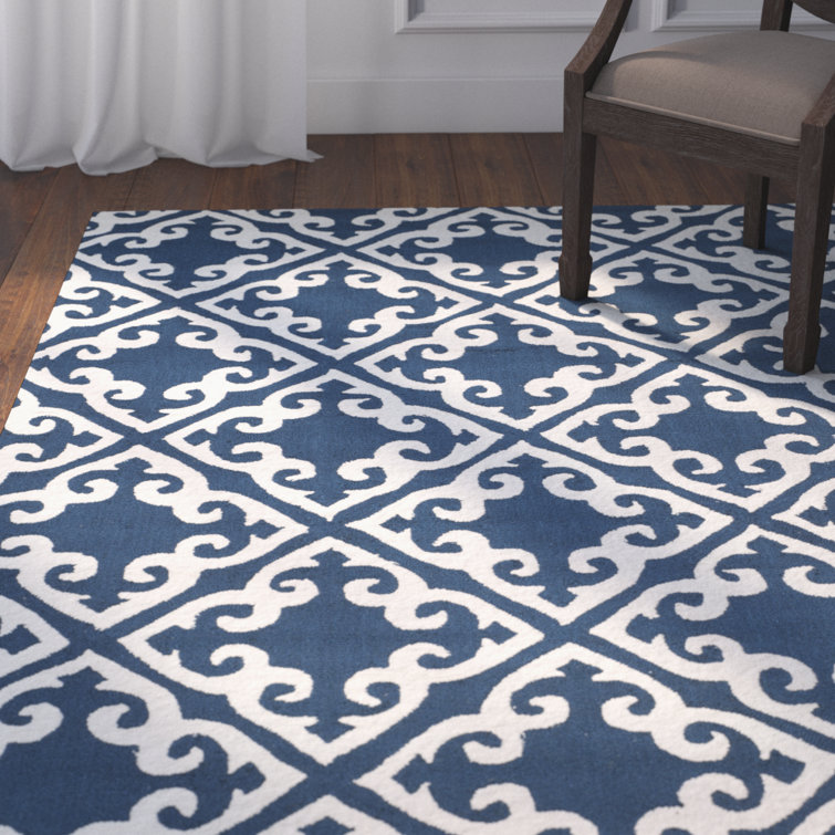 Ez Care Hand Hooked Performance Geometric Rug