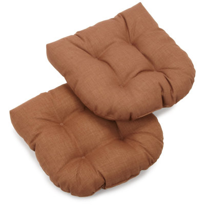 Coussin de chaise adirondack d’intérieur/d’extérieur rempli de polyester