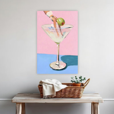 Playful Preppy Girly Theme, Unframed Wall Art, 8 X 12