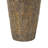 Cole And Grey Metal Tapered Textured Floor Abstract Vase With Gray Backing